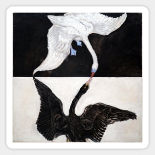 High Resolution Hilma af Klint The Swan Group Ix No 1 1913 Magnet